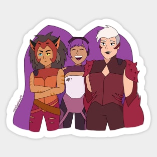 Villain Gals Sticker